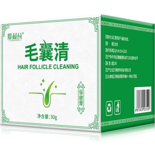 Hair follicle clear head and back scratching pimple blockage hair follicle acne cream 30g Free shipping health care