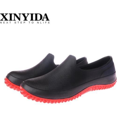 High Quality EVA Chef Shoes Non-slip Waterproof Oil-Proof Kitchen Working Shoes Slip On Resistant Kitchen Shoes Clogs Men Women
