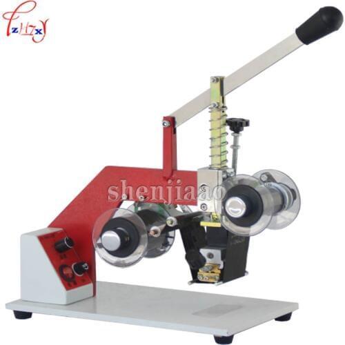 Hot Stamping Machine Ribbon Tape Date Printer Code,Color Hot Foil Stamping Machine Lot Number Embosser Foil ZY-RM5-E 1pc