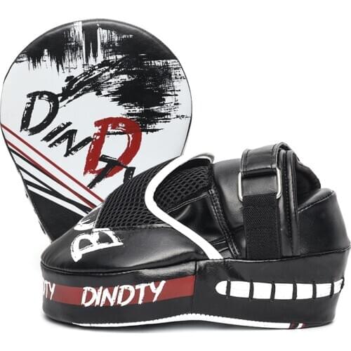 1pcs Muay Thai Hand Target MMA thicker Focus Punch Pad Boxing Training pads Karate focus Mitts Thai Kick Fighting Fustelle Boxe