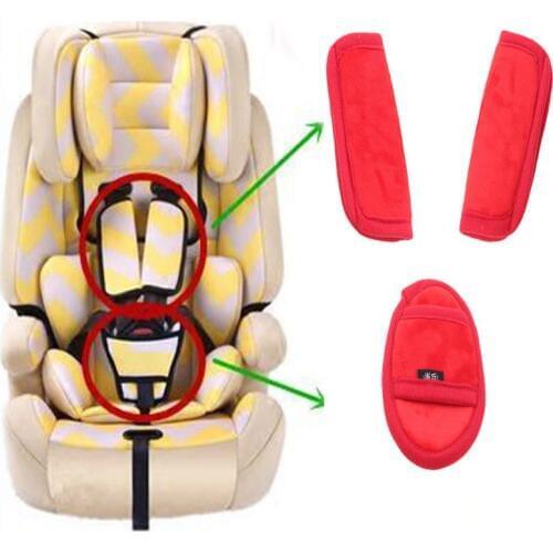 1pc Durable Baby Kids Stroller Seat Safety Belt Shoulder Strap Cover Holder Set Children Protective Set Stroller Car Accessories