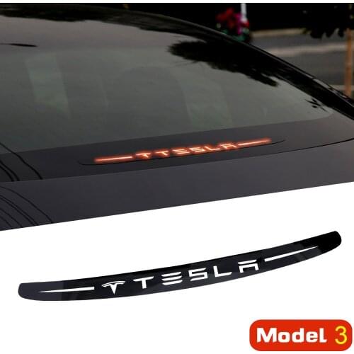 PC material Car brake lights car sticker car accessories car accessories car decoration for tesla model 3 car stickers
