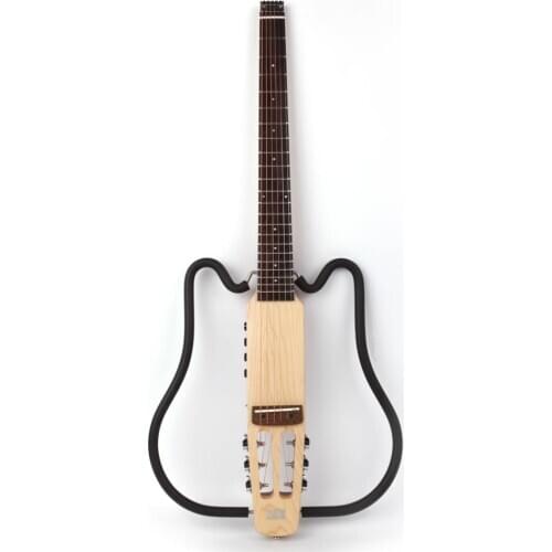 Headless acoustic electric silent travel guitar right left hand portable travel built in effect set free shipping