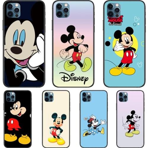 Haha Disney Mouse Anime Phone Cases cover For iphone 11 Pro Max case 12 8 7 6 S XR PLUS X XS SE 2020 mini mobile cell shell fun