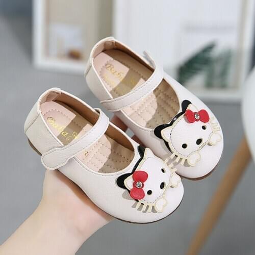 Children Flat Shoes 2020 Girls Ballet Party Dress Shoes Cute Toddler Little Girl Princess Shoes for Kids Uniform Ballerina Flats