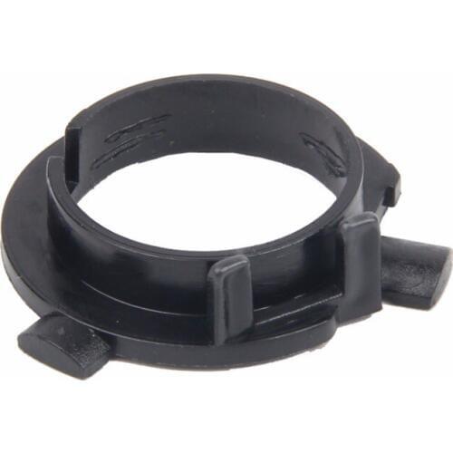 HNGCHOIGE 1PC Plastic Car Headlight Bulb H7 LED Sockets Adapters Base For Hyundai Coupe Sonata K3/4/5 H7 Adapter Holder Black