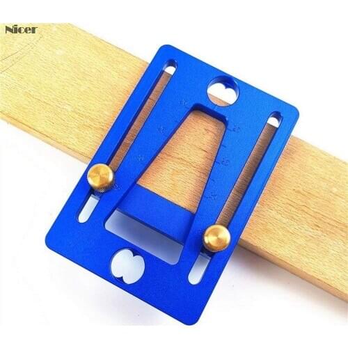 Dovetail Marker Adjustable Woodworking Dovetail Guide Template 1:7 Aluminum Alloy Dovetail Marking Gauge For Hand Cut Wood Joint