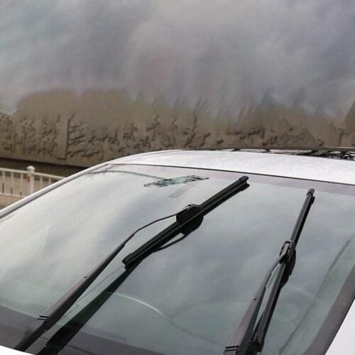 Car Windshield Wiper blades U-type Universal Soft Rubber Frameless Bracketless car wipers 14" 16" 17" 18" 19" 20" 21" 22" 24"