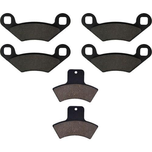 Motorcycle Front and Rear Brake Pads for POLARIS 250 Xplorer 250 (4x4) 2000