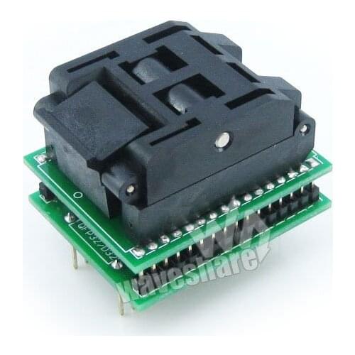 QFP32 TO DIP32 # QFP32 TQFP32 FQFP32 PQFP32 Yamaichi IC Programming Adapter Test Burn-in Socket 0.8mm Pitch