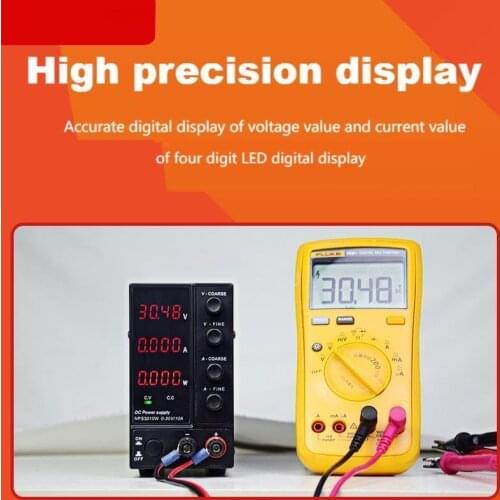 DC regulated power supply adjustable 30v60v120v5a10a power display with four high precision SUSWE
