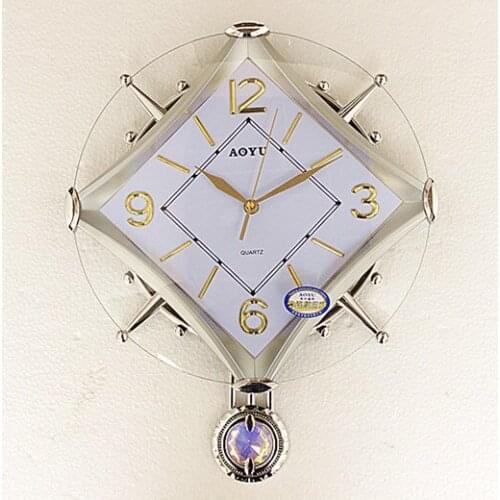 Luxury gold Watch Wall Clock modern design Luxury Large Outdoor Wall Clock modern design Living Room Relogio Parede Home Watch