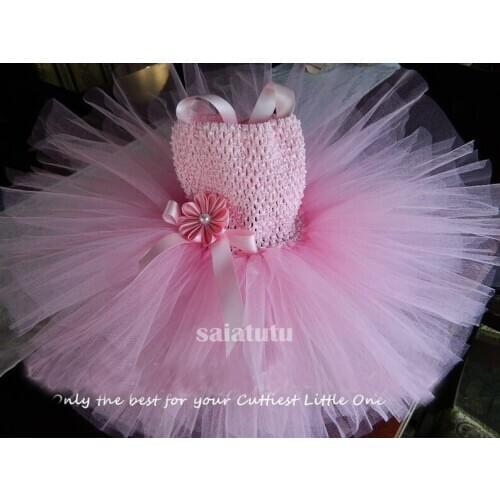 Pink Birthday Flower Girl Dresses 8 Colors Sleeveless O-Neck Floor Length Girls Pageant Dresses Vestidos De Noches Para Ninas