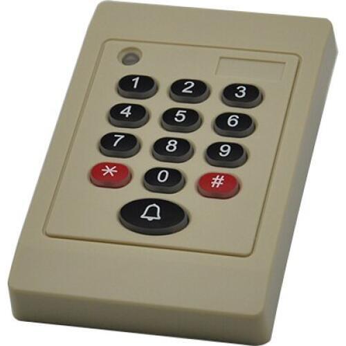 DWE CC RF electronic door access control card readers 12V 13,56 MHz pin code WIEGAND 26 bit rfid reader
