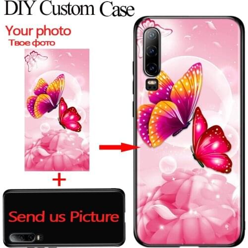 DIY Custom Silicone Cover for Huawei Y9 Y7 Y6 Y5 P Smart Z S Plus 2020 2019 P40 P30 P20 Pro P10 P9 P8 Lite E Pro Plus Phone Case