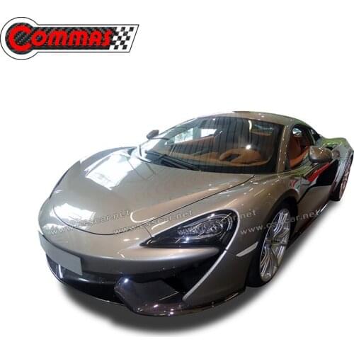 CSSCAR HOT SALE Auto Accessories for Mclaren 540c-570s Dry Carbon Fiber Front Wrap Angle Cover Parts Car Decoration 00630