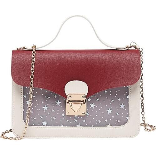 Women Mini Small Square Pack Shoulder Bag Fashion Star Sequin Designer Messenger Crossbody Bag Clutch Wallet Handbags Pink