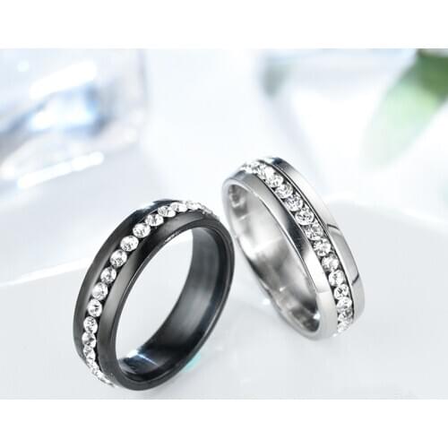 Silver Color Unique Design CZ Ring Paved Austrian Zircon Fashion Women Ring Jewelry