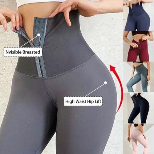High Waist Push Up Leggings Women Fitness Yoga Leggings Body shaper Corset Slim High Elastic Cycling Leggings Casual Sportswear