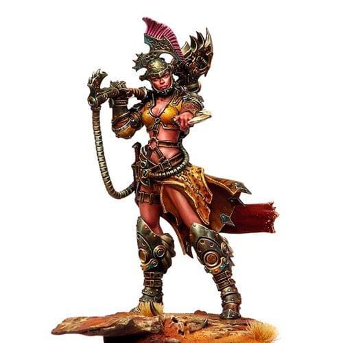 1/24 Scale 75MM Ancient Women Warrior Game Movie Role Unpainted Resin Model Kit Figure Free Shipping