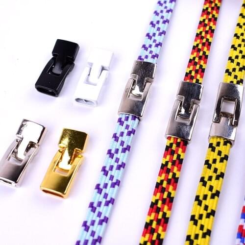 1pair Shoelaces Buckle Metal Shoelaces Cross buckle Accessories Metal Lace Lock DIY Sneaker Kits Metal Lace Buckle