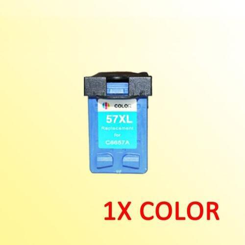 1pcs 57XL ink cartridg compatible for57 compatible for 57 57xl Deskejet 450ci/450cbi/9600/9650/9680 printer