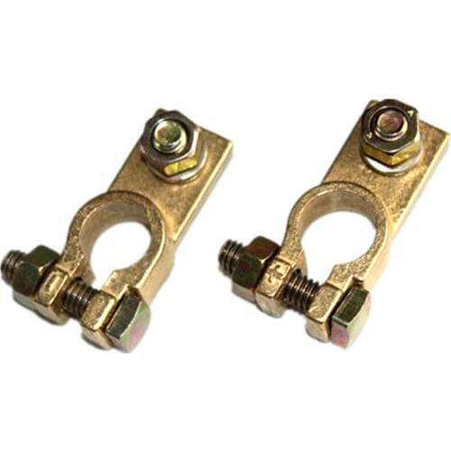 19MM+17MM Pure Copper Battery Head Corrosion Resistance Car Battery Brass Folder Pile Head