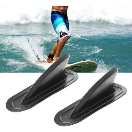 2pcs Surfboard Fins Canoe Paddle Board Aquaplane Center Surf Kayak Skeg Tracking Fin Tail Vane NEW