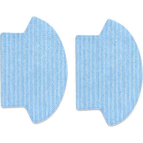 2pcs Duster cloth for Liectroux/ DH860 B6009 Sweeping Robot Accessories Vacuum Cleaning Mop Cloths for DH860 B6009