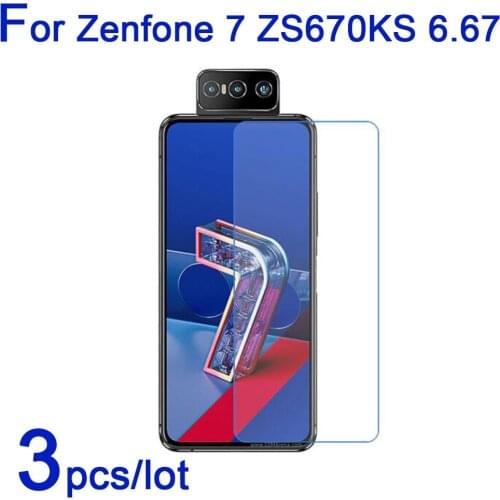 3pcs/lot Soft Screen Protectors for ASUS Zenfone 7 pro ZS670KS ZS671KS LCD Clear/Matte/Nano Anti-Explosion Protective Films