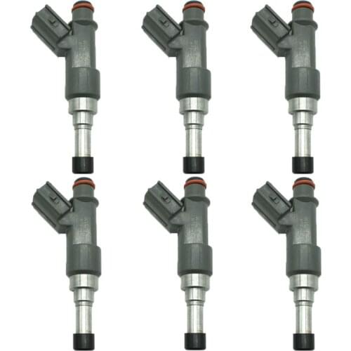 6Pcs Car Fuel injector For 05-13 Toyota Tacoma 2.7L 4Runner OEM 23250-75100 23209-79155 2325075100 2320979155
