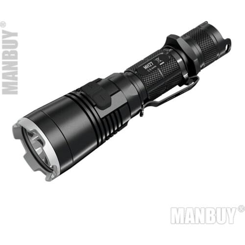 Discount NITECORE MH27 Rechargeable Flashlight CREE V3 1000LMS RGB High Bright Outdoor Torch Without 18650 Battery Free Shipping