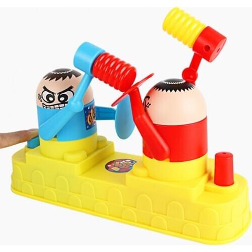Battle Robot Hammer Hitting Defense Game Decompress Interactive Toy Kids Gift
