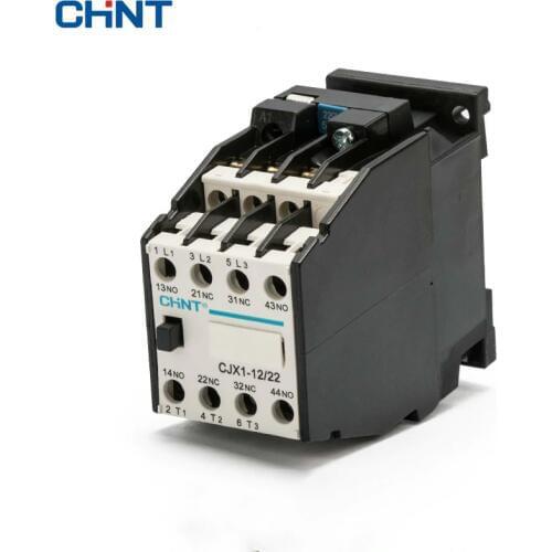 CHINT AC Contactor CJX1-12/22 3TB41 Rail Mount 380v 220v 110v 36v 24v