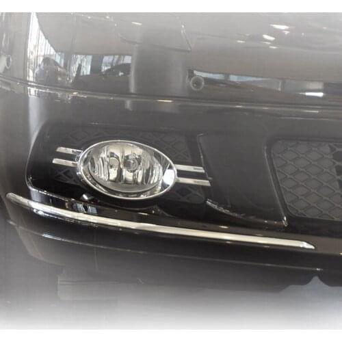 For 2007-2010 Mercedes Benz C Class W204 Chrome Front Bumper Trim Strips Car Exterior Decorative From MusionOEM 2048850821