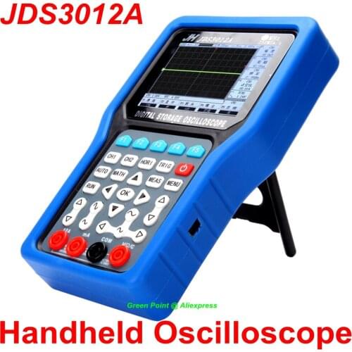 New Jinhan JDS3012A Professional Handheld Oscilloscope 250 MSa/s Digital Multimeter Oscilloscope Single Channels Sample Rate