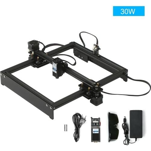 30W Laser Engraving Machine CNC Router Laser engraver Off-Line Control Desktop DIY Laser Engraver Cutter Laser Logo Mark Printer