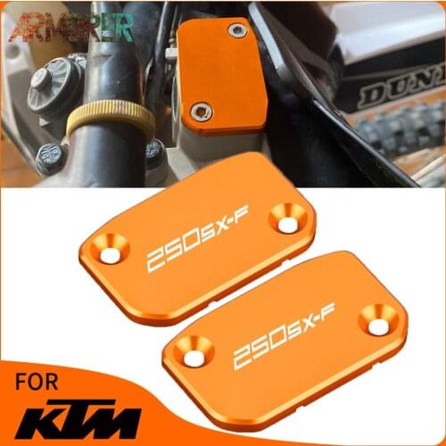 Motorcycle Accessories For KTM 250 350 450 SX-F 250SX-F 350SX-F 450SX-F Front Brake Reservoir Fluid Tank Cover Cap 2020 2021