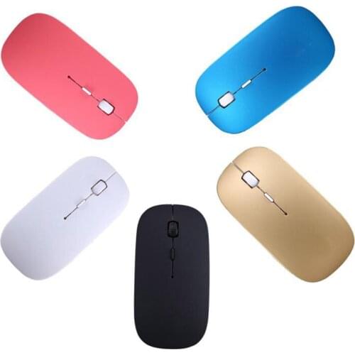 Mouse Mice silent mause Ergonomic mice for Laptop Gaming wirelesss 2.4Ghz Rechargeable 2400 DPI 4 Button For PC Laptop amer
