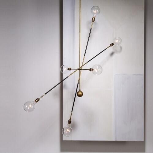 Nordic crystal led light design lamp lamparas de techo luzes de teto living room decoration