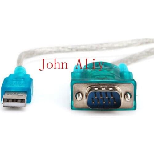 Wholesale hot sale USB 2.0 TO SERIAL RS232 DB9 9 PIN ADAPTER CABLE PDA cord GPS CONVERTER