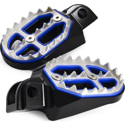 Motorcycle Foot Pegs Rests Pedals For Husqvarna TC250 FC250 RE250 FE250 TC FC TE FE FS 65 85 125 150 250 350 390 450 501 14-2019