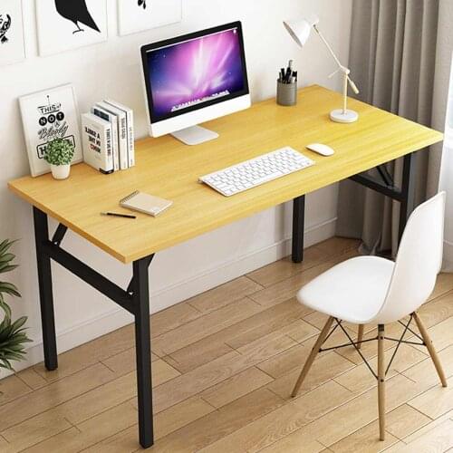 Simple Foldable Computer Desk Free Installation Laptop Desk Portable Folding Office Writing Table Save Space for Students Study
