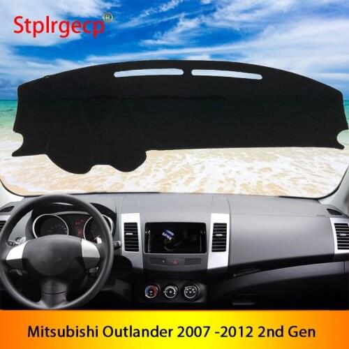 For Mitsubishi Outlander 2007 2008 2009 2010 2011 2012 2nd Gen Anti Slip Mat Dashboard Sunshade Dashmat Car Accessories