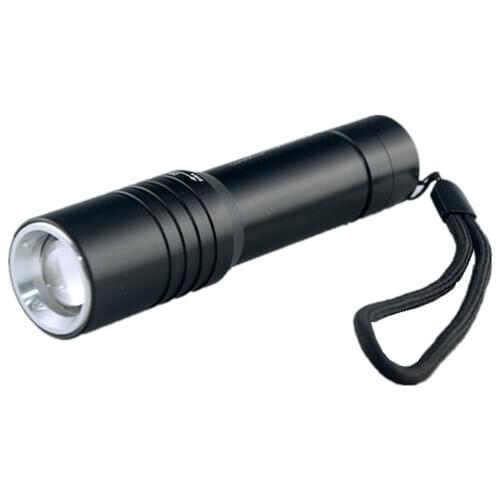 Super bright Diving Flashlight IP68 highest waterproof rating Professional diving light Powered by 18650 battery With hand rope