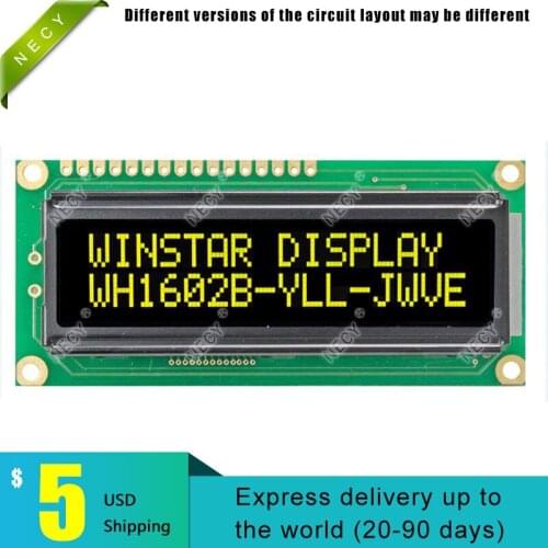 WH1602B-YLL,"WH1602B-YLL" LCD Screen Display Panel,New Original/Substitute/Compatible/Repair