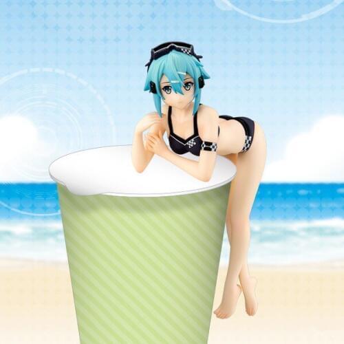 Japanese original anime figure Sword Art Online Asada Shino action figure collectible model toys for boys