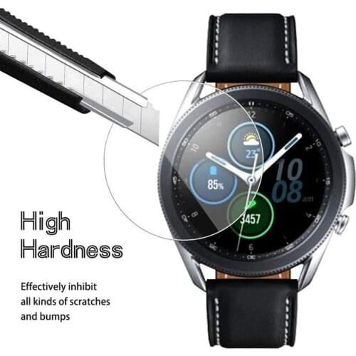 Tempered Glass Protective Film For Samsung Galaxy Watch 3 41mm 45mm Clear Protector Film for Samsung Galaxy Watch3