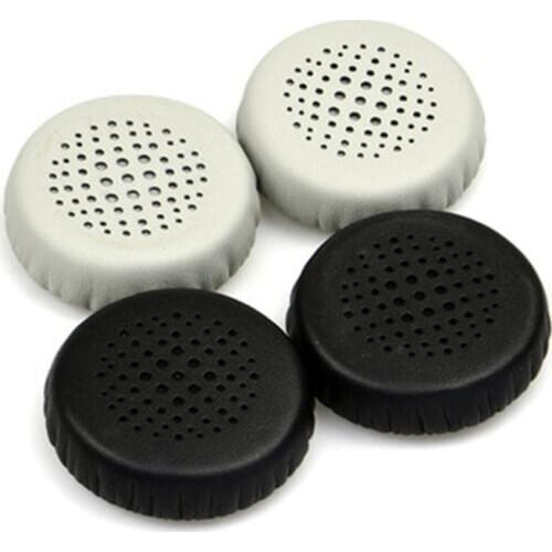 1Pair Leather Ear Pads Cushion Cover Earpads Replacement for Jabra Evolve 20 20se 30 30II 40 65 65+ 75 75+ uc ms Headset