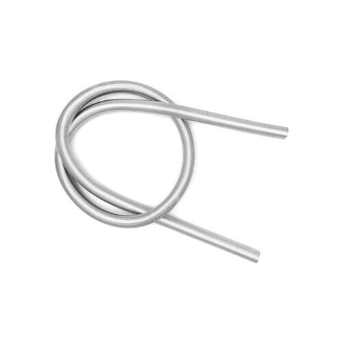 1pcs 4000mm long inside diameter 4mm-8mm spring sleeve protective tube springs sleeves oil tube pull white zinc casing